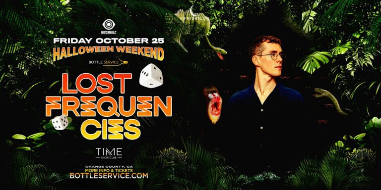 Lost Frequencies | Halloween Weekend Party OC | Time Nightclub