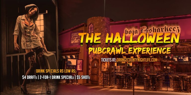 Newport Beach Halloween Pub Crawl - Saturday