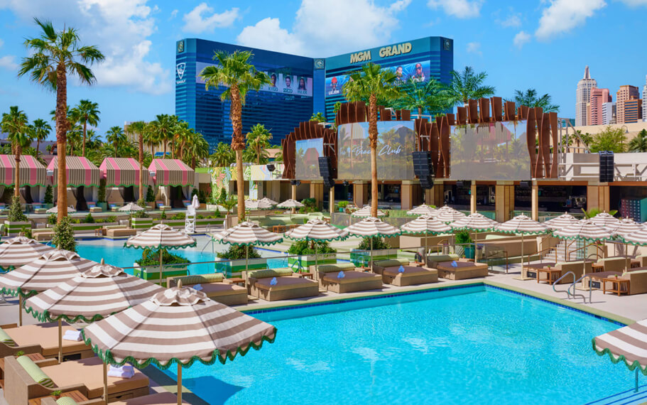 Palm Tree Beach Club at MGM Grand Las Vegas