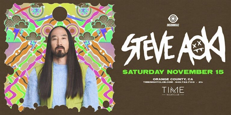 Steve Aoki | Saturday Party OC | Time Nightclub